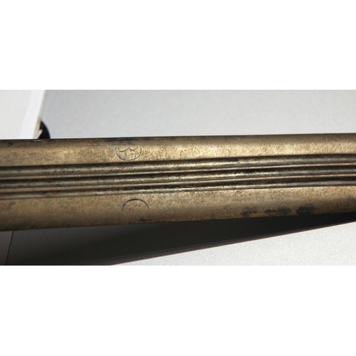 373 - A north African sword, blade 86cm