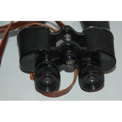 390 - A pair of Liberman & Gortz binoculars in case