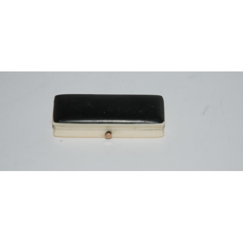 778 - A Georgian ivory and ebony Etui, 5.8 x 2.3cm