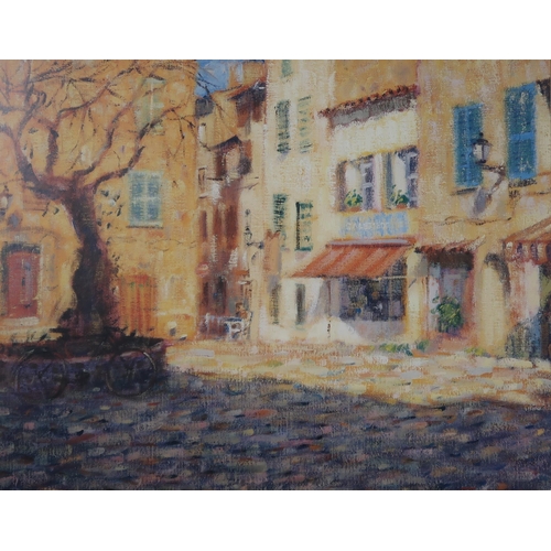 878 - JOHN MACKIE St Tropez, print, 38 x 48cm and five other works (6)