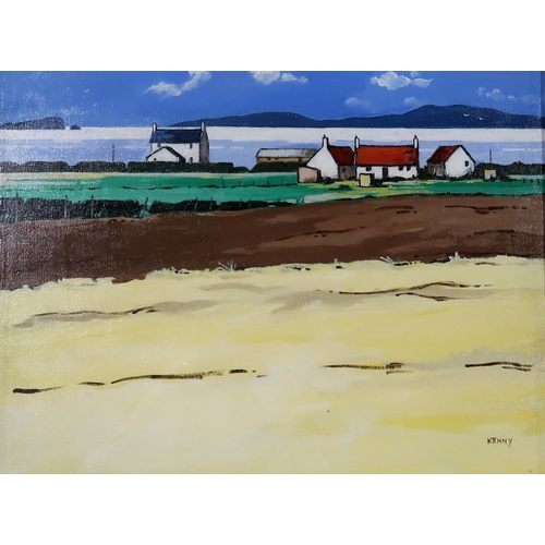 958 - ANDREW KENNY (SCOTTISH CONTEMPORARY)EAST NEUK FARM Acrylic on canvas, signed lower right, 39 x ... 