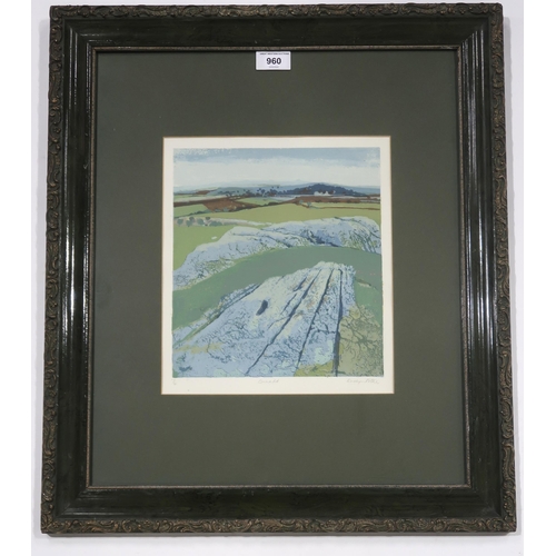 960 - EVELYN PATHE (SCOTTISH CONTEMPORARY) DUNADDLithograph, signed lower right, titled, numbered (1/16), ... 