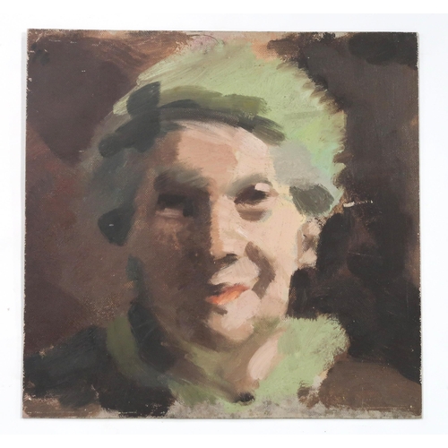 977 - MANNER OF CLAIRE RITSON (SCOTTISH 1907-2005)STUDY OF COWS & FEMALE PORTRAITOil on board, (76 x 4... 