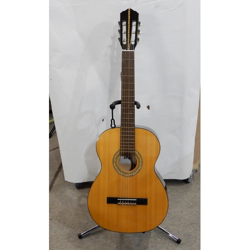 498 - A KC 333 classical acoustic guitar with soft case