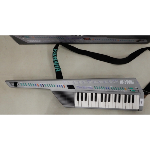 504 - A Yamaha SHS-10 keytar with original box