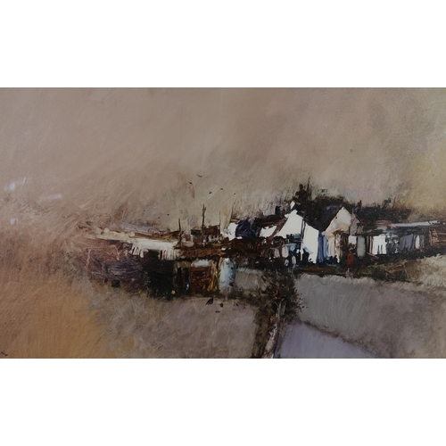 948 - DRUMMOND MAYO (SCOTTISH b.1929)THE VILLAGE INN Oil on board, signed lower left, 44 x 69cmTitle ... 