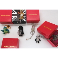 Anello uccellini cristallo multicolore Butler & Wilson misura