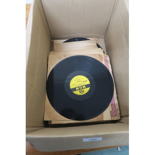 160 - A box of assorted records