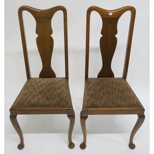 31 - A lot of four 20th century mahogany dining chairs (4)