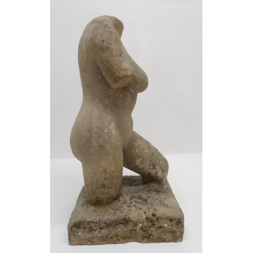 1025 - BRITISH SCHOOL (19TH/20TH CENTURY)TORSOSandstone, 46cm (18