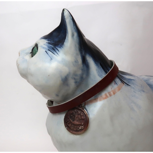 1065 - MARGERY CLINTON (SCOTTISH 1931-2005) - SMUDGE, THE PEOPLES PALACE CATPottery cat, no 11/50, dated 10... 