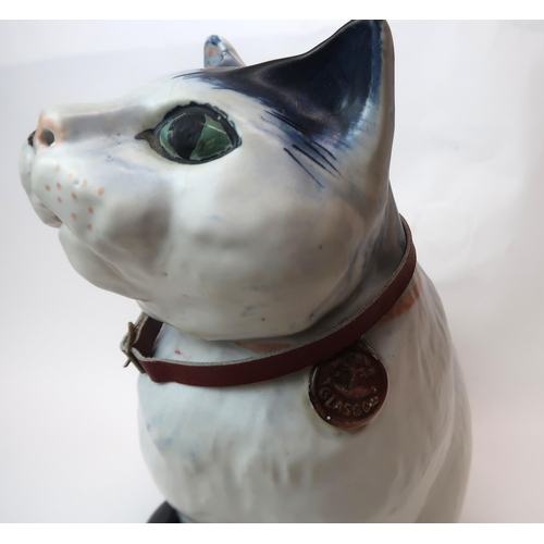 1065 - MARGERY CLINTON (SCOTTISH 1931-2005) - SMUDGE, THE PEOPLES PALACE CATPottery cat, no 11/50, dated 10... 