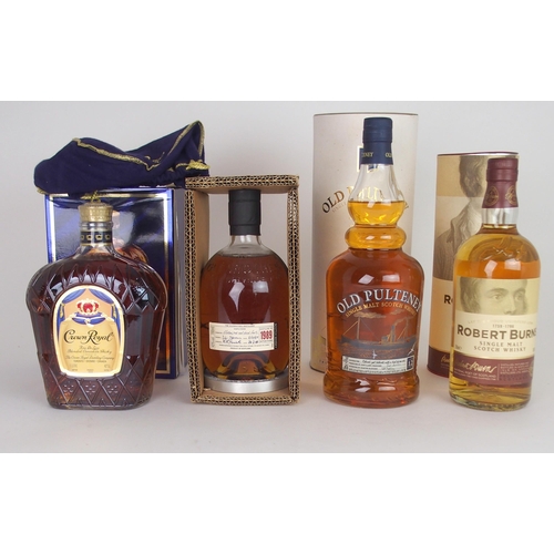 607 - THE GLENROTHES 1989 SINGLE MALT WHISKYbottled 2000, 43%vol, 700ml, Robert Burns single malt whisky, ... 