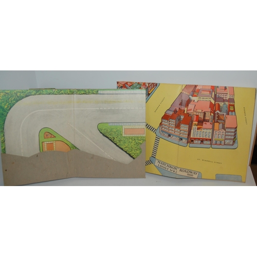 A Matchbox Motorway Set G-1 with folding display card etc in