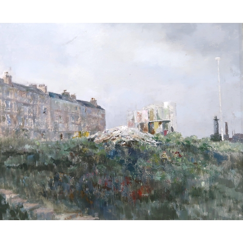 1077 - LOUISE ANNAND MBE (SCOTTISH 1915-2012) SHETLAND LANDSCAPEOil on canvas, 49 x 60cmTitle inscribe... 