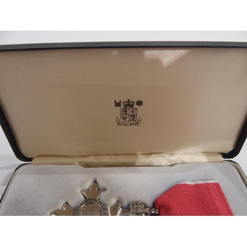 509 - A Member of the Order of the British Empire medal (gentlemen) in case