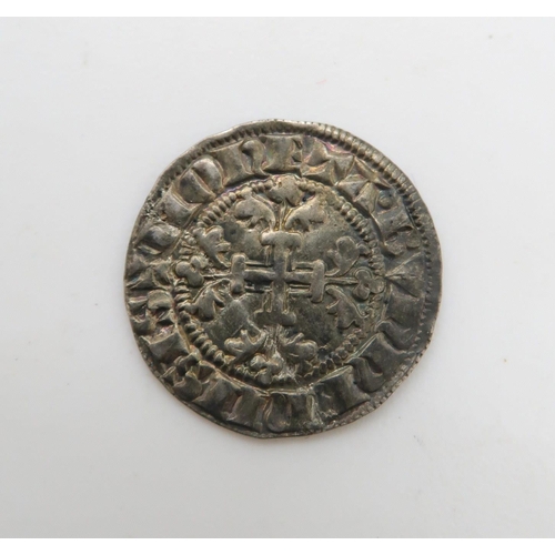 502B - An unusual medieval sterling Edwardian imitation type penny of Henry II, Archbishop of Cologne (1306... 