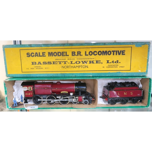 439 - A scale model B.R. Locomotive by Bassett-Lowke Ltd