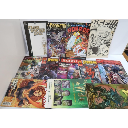 465 - A lot of comics and graphic novels together with The Complete Book of Drawing Manga