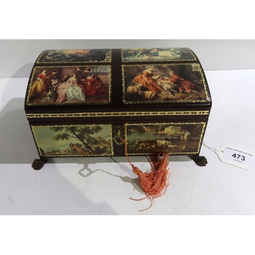 473 - A Swiss Reuge Sainte Croix wind up music box