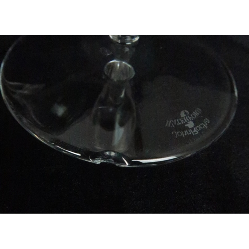 238 - A SET OF TWELVE LARGE WATERFORD CRYSTAL JOHN ROCHA 