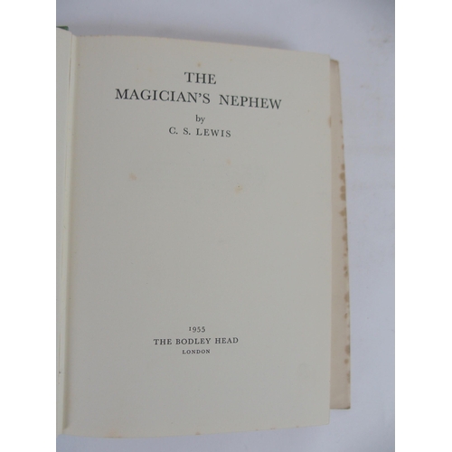 633 - C.S. LEWIS THE CHRONICLES OF NARNIAcomprising The Lion, the Witch and the Wardrobe, 1954, ... 