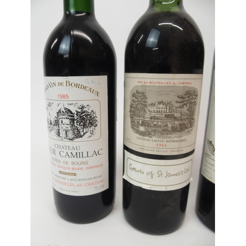 708 - CHATEAU LAFITE ROTHSCHILD 1961 A.C Pauillac, France, Chateau Branaire, 1983, 75cl, 12% vol, Chateau ... 