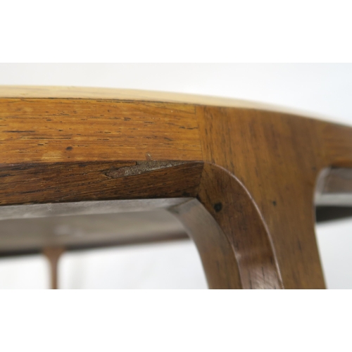 104 - A MID 20TH CENTURY DANISH ROSEWOOD JOHANNES ANDERSON FOR CFC SILKEBORG COFFEE TABLE49cm high x 100cm... 