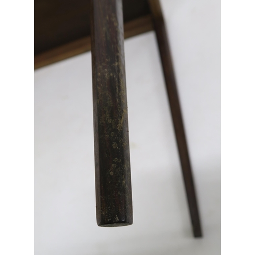 112 - *WITHDRAWN* A MID 20TH CENTURY ROSEWOOD SILKEBORG OCCASIONAL TABLE,51cm high x 60cm wide x 37cm deep... 