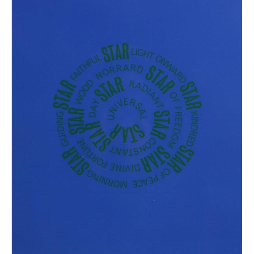 1017 - IAN HAMILTON FINLAY CBE (SCOTTISH 1925-2006)SEA POPPY TWO - 1965Screenprint, 34 x 31cm (13.5 x 12.25... 