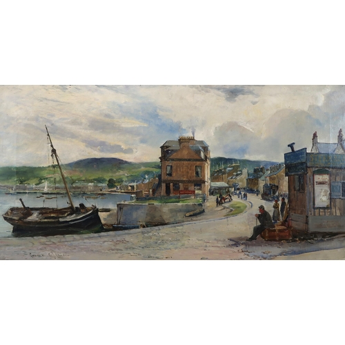 1056 - CHARLES JAMES LAUDER RSW (SCOTTISH 1841-1920)GOUROCKOil on canvas, signed and inscribed with title, ... 