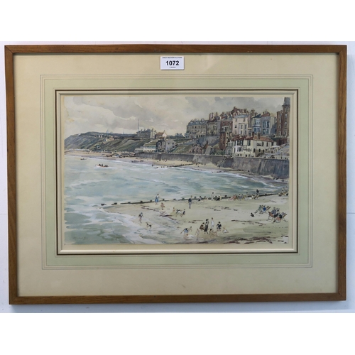 1072 - SIR MUIRHEAD BONE HRSA HRSW (SCOTTISH 1876-1953)CROMERWatercolour with white on paper, signed and da... 