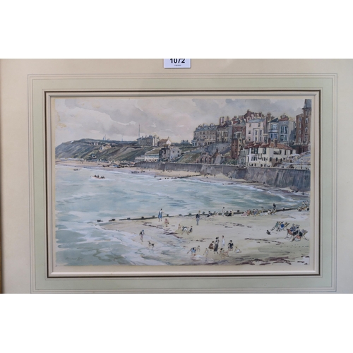 1072 - SIR MUIRHEAD BONE HRSA HRSW (SCOTTISH 1876-1953)CROMERWatercolour with white on paper, signed and da... 