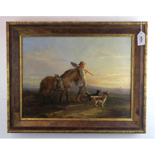 1086 - ATTRIBUTED TO JAMES HARDY JNR. RI (BRITISH 1832-1889)THE WARRENEROil on canvas, 30.5 x 40cm (12 x 15... 