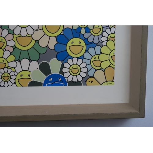 1126 - TAKASHI MURAKAMI (JAPANESE B.1962)FLOWEROffset lithograph, signed lower right, numbered (32/390), 68... 