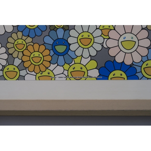 1126 - TAKASHI MURAKAMI (JAPANESE B.1962)FLOWEROffset lithograph, signed lower right, numbered (32/390), 68... 