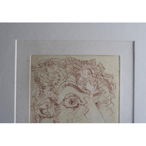 966 - JOHN BYRNE RSA (SCOTTISH b.1940)CERSIE HEAD Etching, signed lower right, titled, numbered (8/18), 22... 