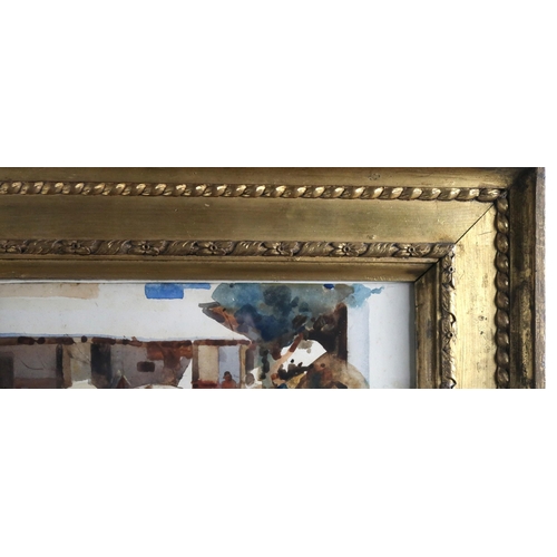 997 - ARTHUR MELVILLE ARSA RSW RWS (SCOTTISH 1855-1904)MOROCCAN STREET SCENEWatercolour, 22 x 36.5cm (8.5 ... 