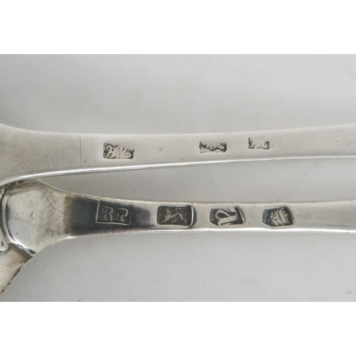 488 - A COLLECTION OF SILVERcomprising a silver serving spoon by Matthew West & Christopher Eades, Dub... 