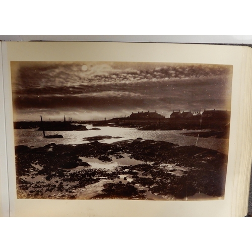 583 - A Victorian album of topographical photographs M.J.W.