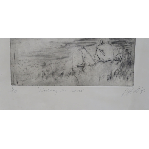 1010 - WILLIAM LEES (SCOTTISH)ARRAN VIEWWatercolour, signed lower right, 25 x 26cmTogether with AVISHAI RUS... 