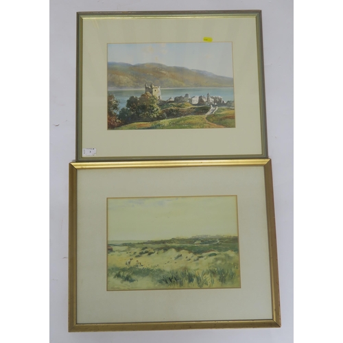 975 - VARIOUS WORKS to include watercolours, oil paintings and prints (2 boxes, a lot)