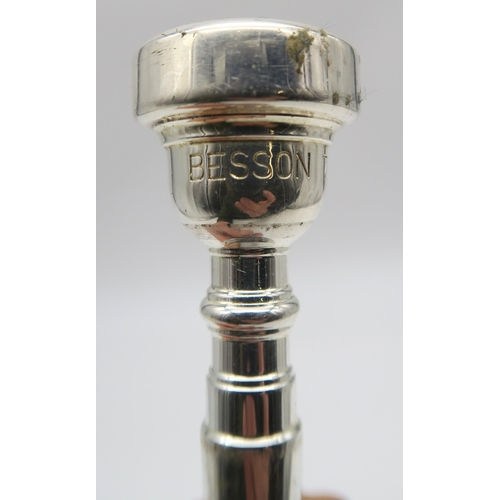 548 - A Taiwanese, Jupiter trumpet with a Besson 7C mouthpiece in case