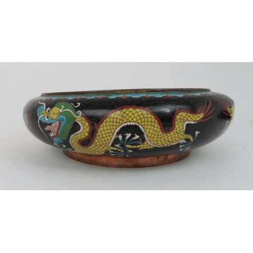 263 - A CHINESE CLOISONNE BOWL