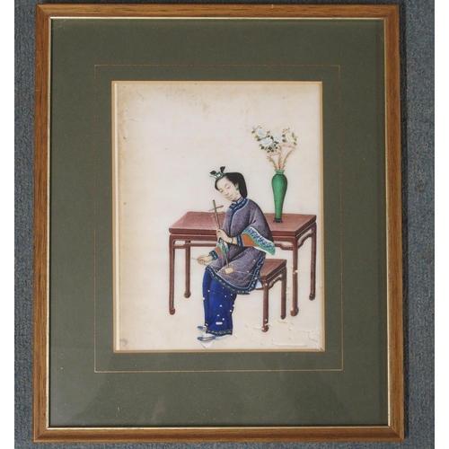 270 - EIGHT CHINESE EXPORT PAINTINGS