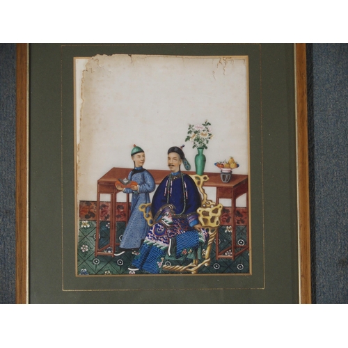 270 - EIGHT CHINESE EXPORT PAINTINGS