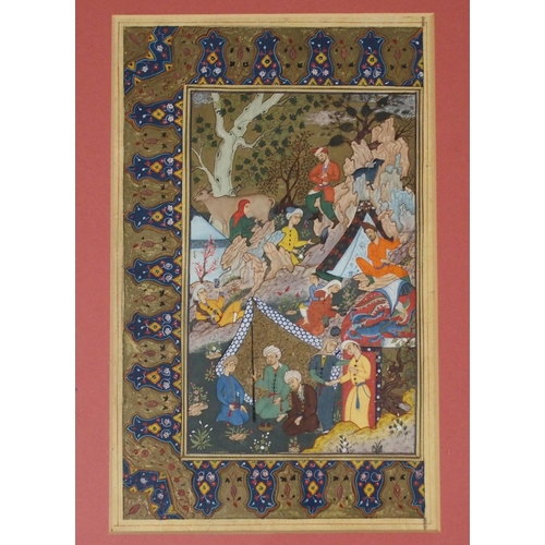 271 - AN INDIAN MINIATURE PAINTING