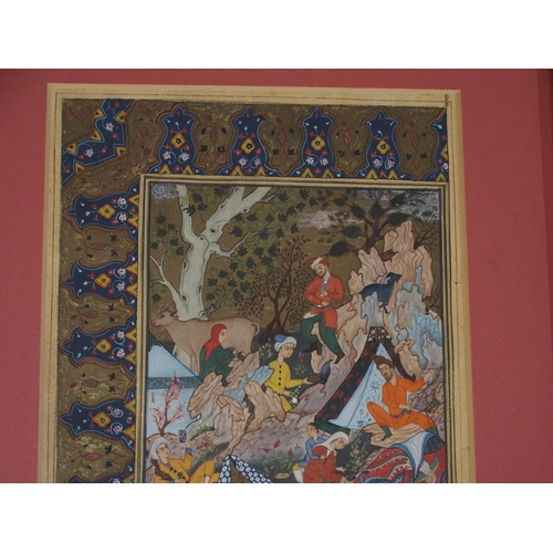 271 - AN INDIAN MINIATURE PAINTING