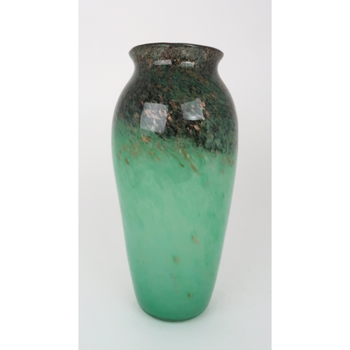 370 - A 1930'S MONART  GLASS VASE