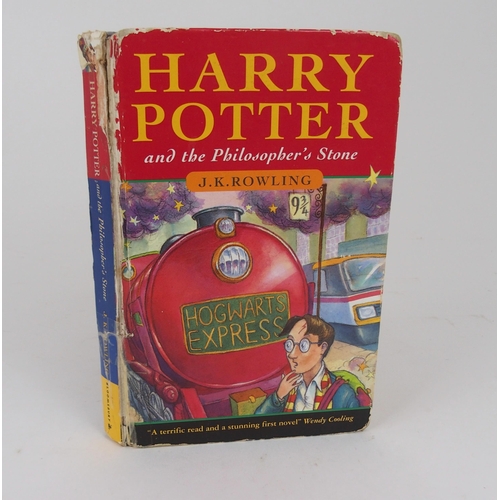 510 - A RARE FIRST EDITION FIRST ISSUE HARRY POTTER AND THE PHILOSOPHER'S STONE BY J.K. ROWLING